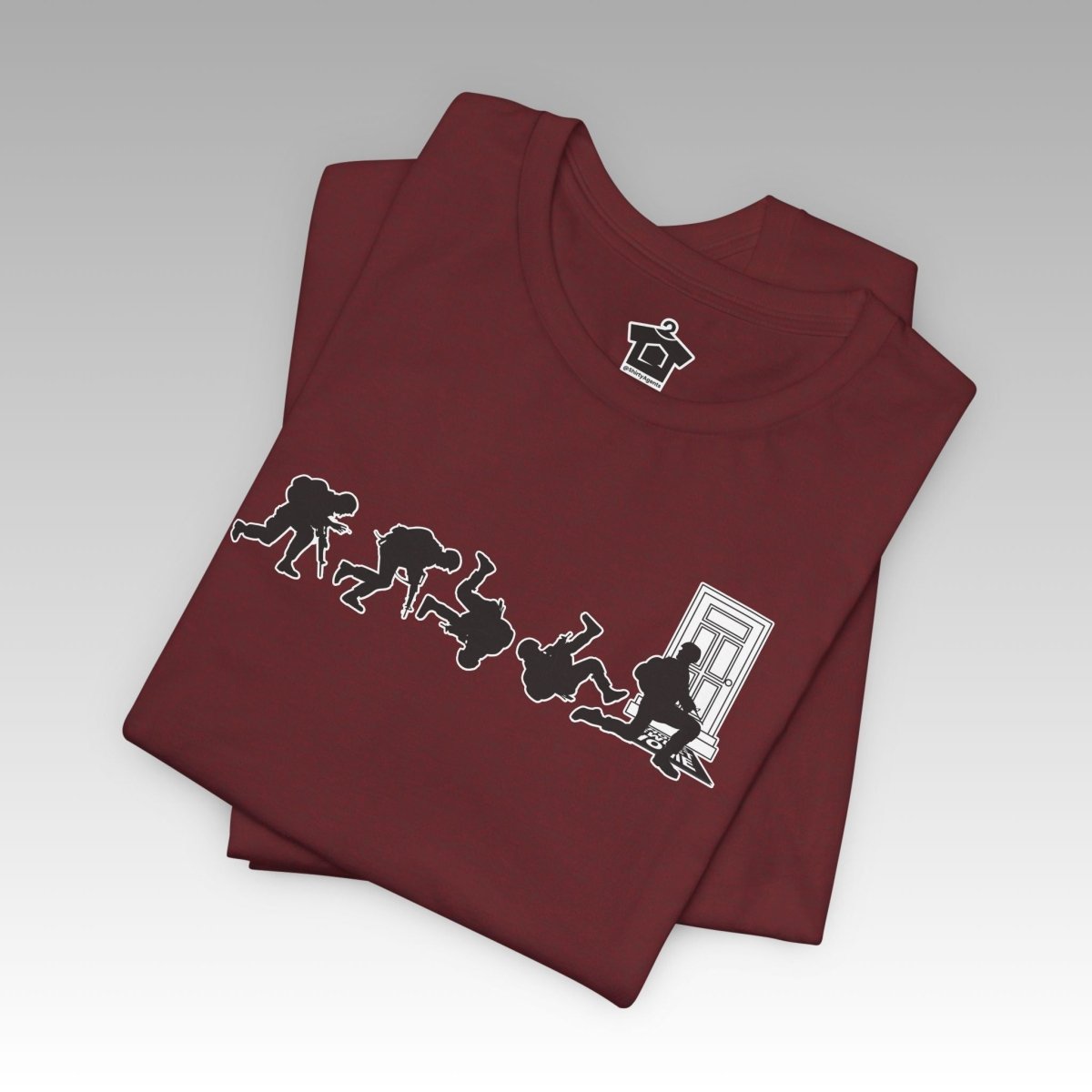 Combat Soldier Silhouette – Honoring Strength & Service - T-Shirt | ShirtyAgents