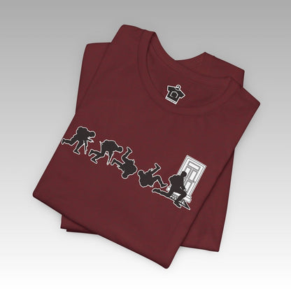 Combat Soldier Silhouette – Honoring Strength & Service - T-Shirt | ShirtyAgents