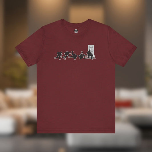 Combat Soldier Silhouette – Honoring Strength & Service - T-Shirt | ShirtyAgents