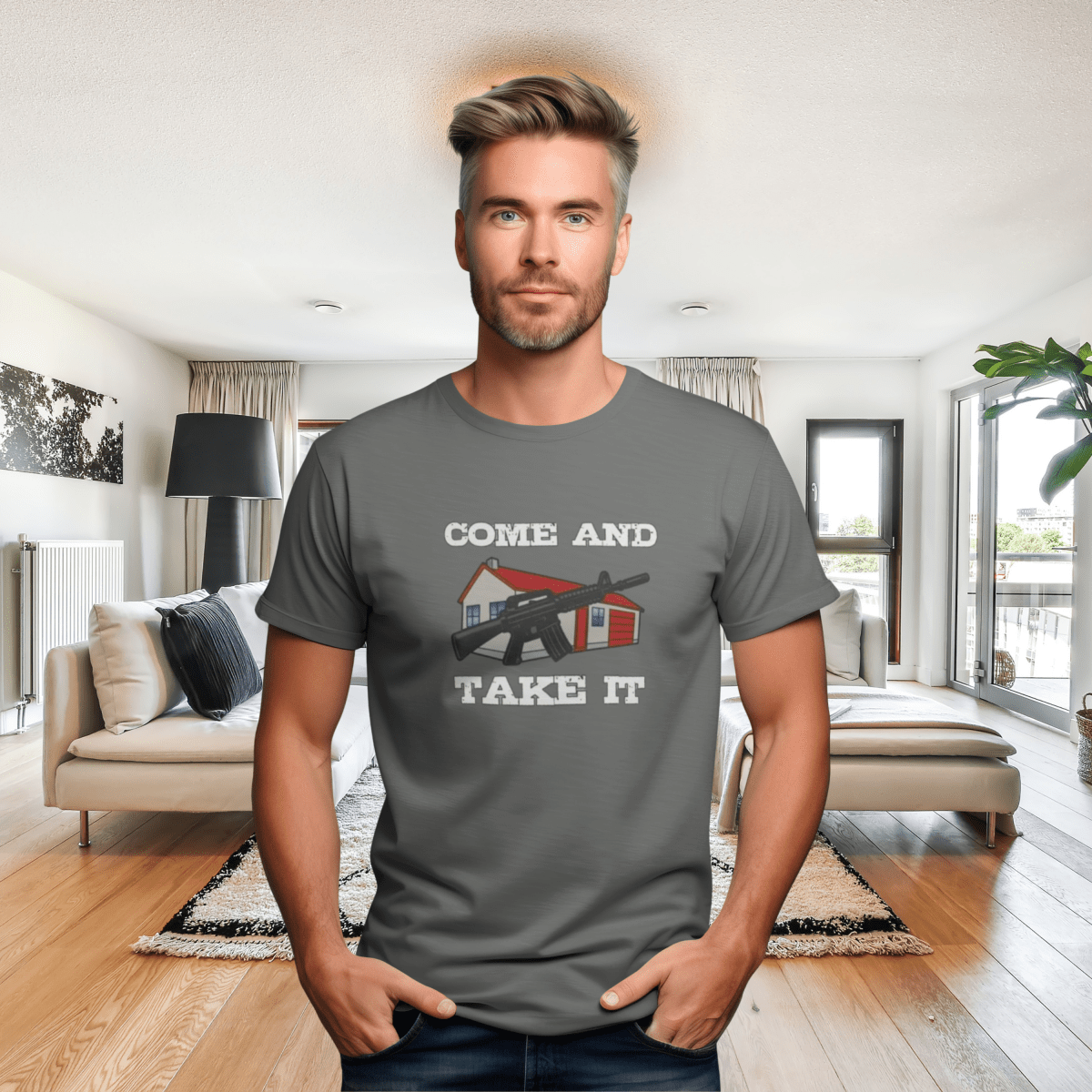 Come and Take It House - T-Shirt | ShirtyAgents