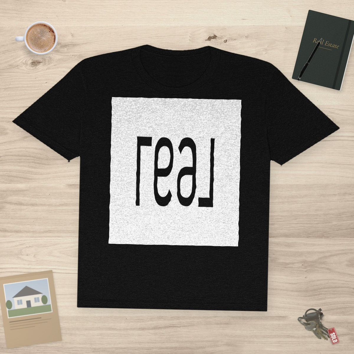 Custom Team T-Shirt – Powered by REAL Broker - T-Shirt | ShirtyAgents