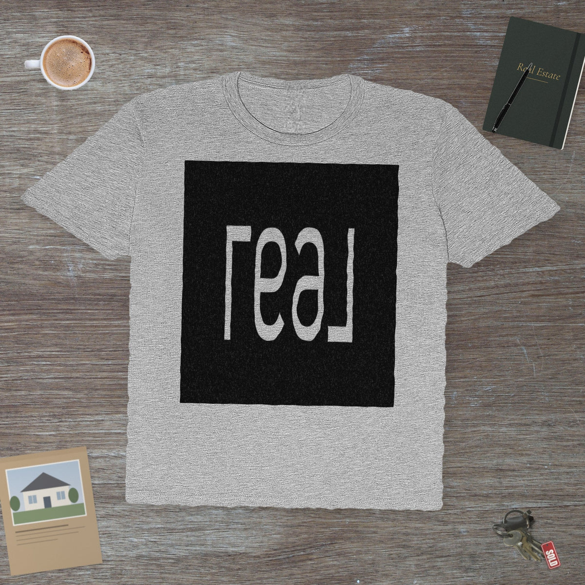 Custom Team T-Shirt – Powered by REAL Broker - T-Shirt | ShirtyAgents