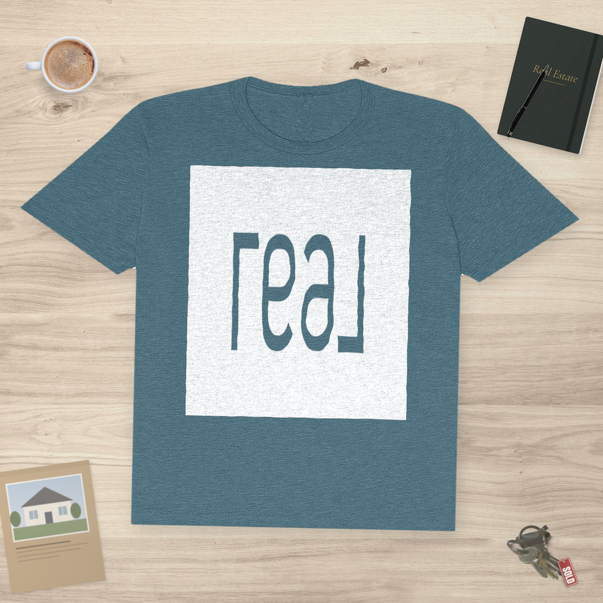 Custom Team T-Shirt – Powered by REAL Broker - T-Shirt | ShirtyAgents