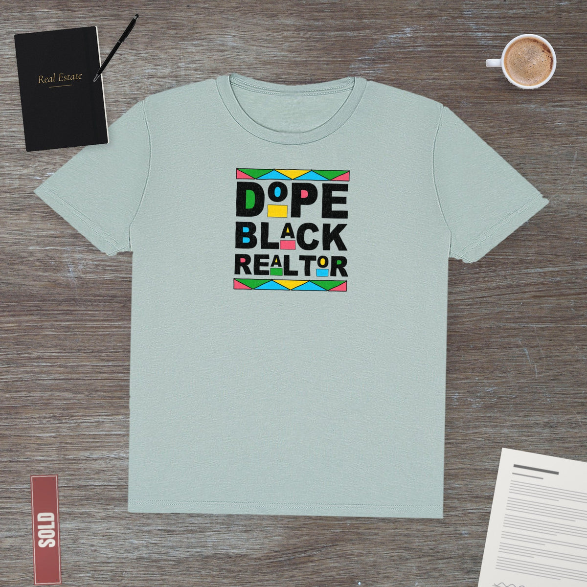 Dope Black Realtor | Classic Tee - T-Shirt | ShirtyAgents