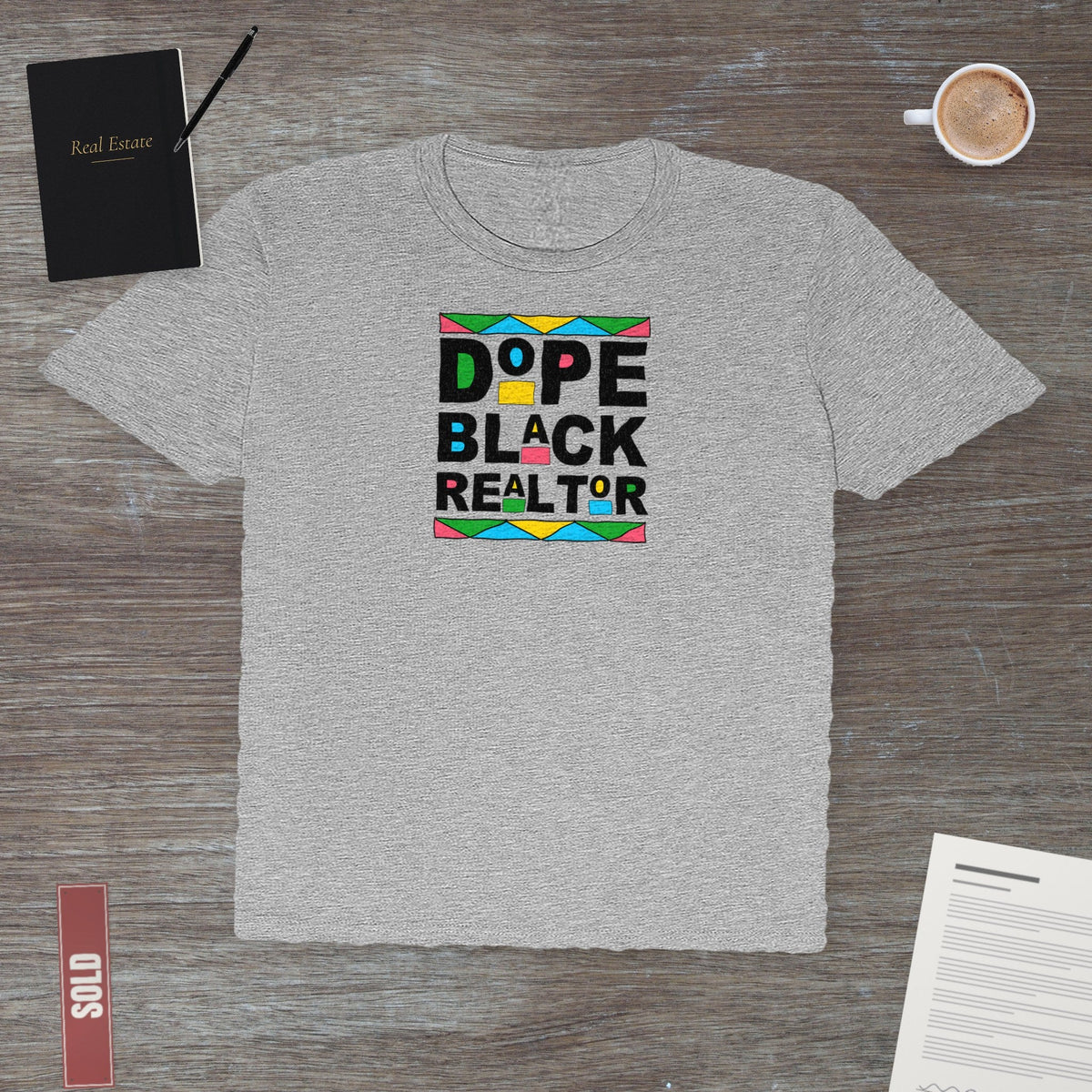 Dope Black Realtor | Classic Tee - T-Shirt | ShirtyAgents