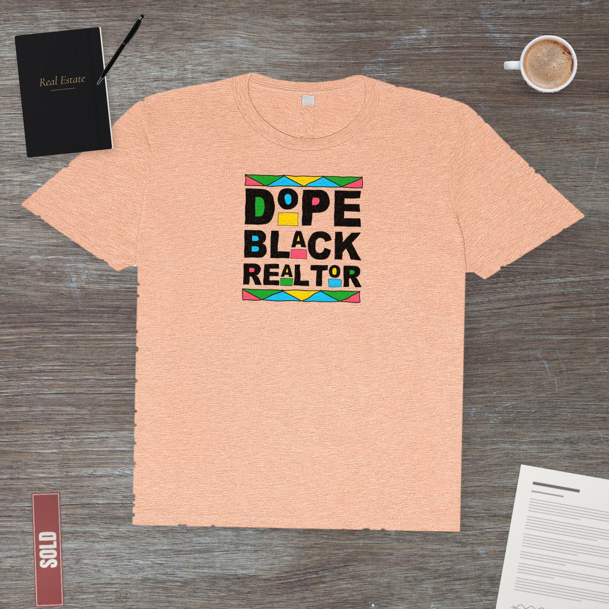 Dope Black Realtor | Classic Tee - T-Shirt | ShirtyAgents