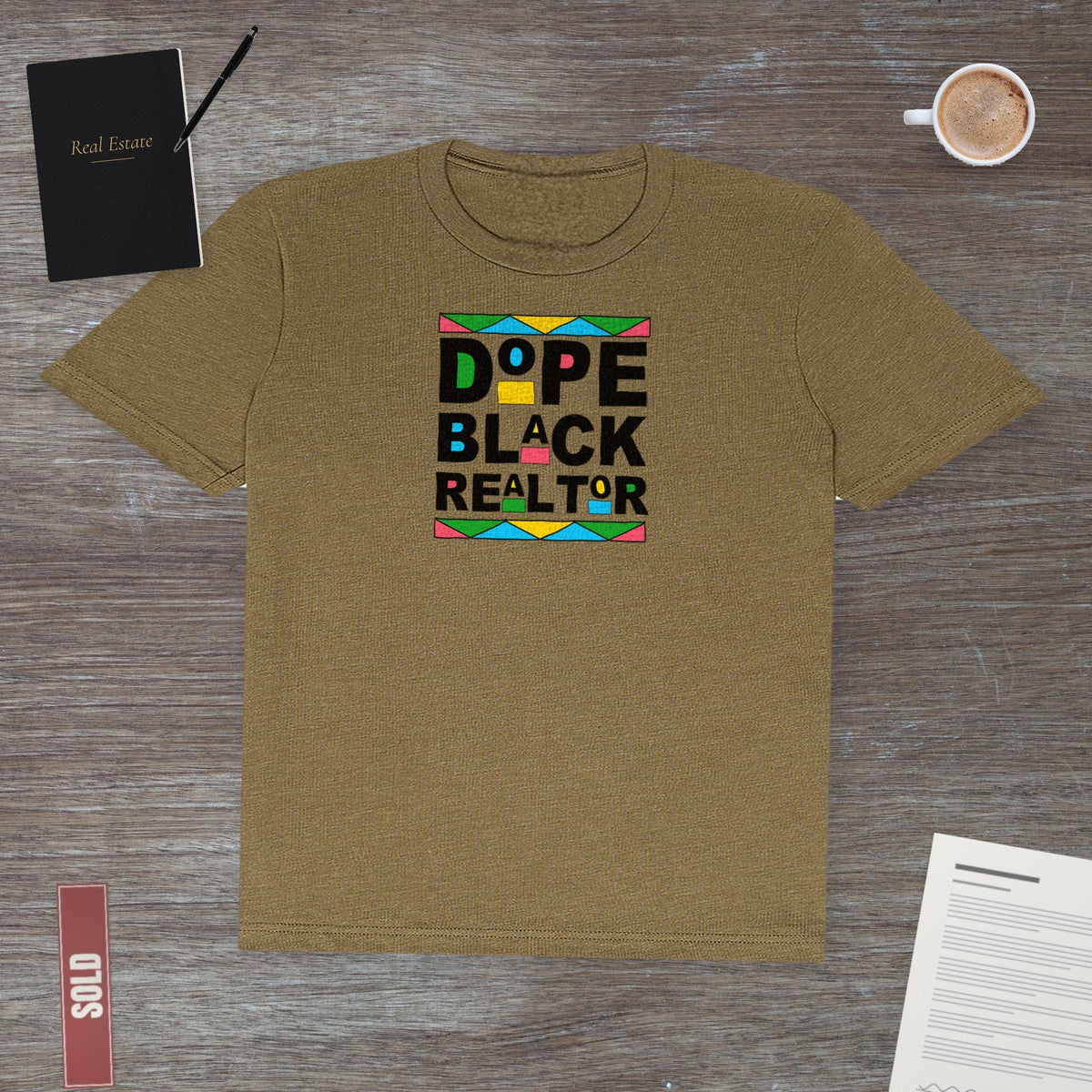 Dope Black Realtor | Classic Tee - T-Shirt | ShirtyAgents