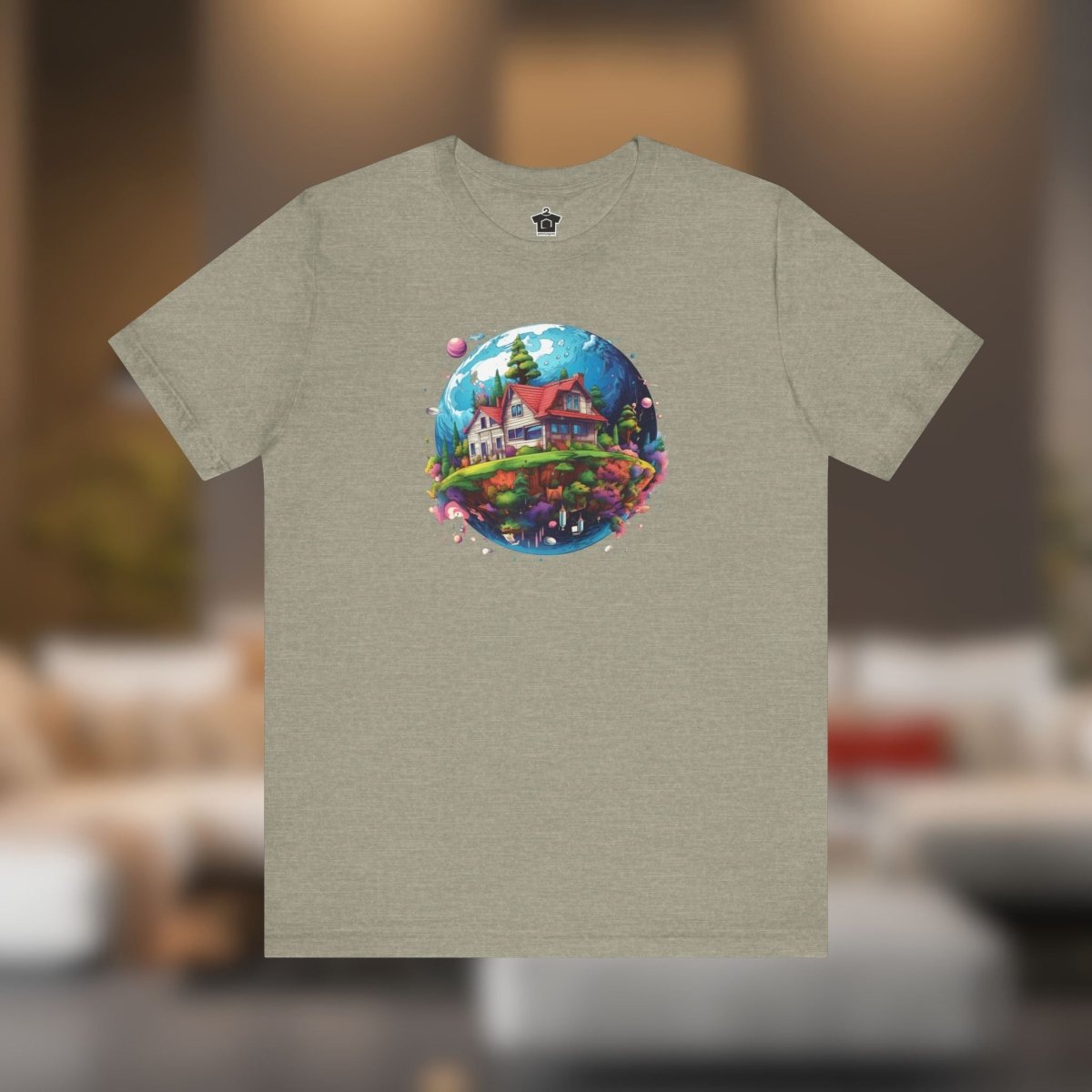 Earth Is My Home - Unisex Jersey Tee - T-Shirt | ShirtyAgents