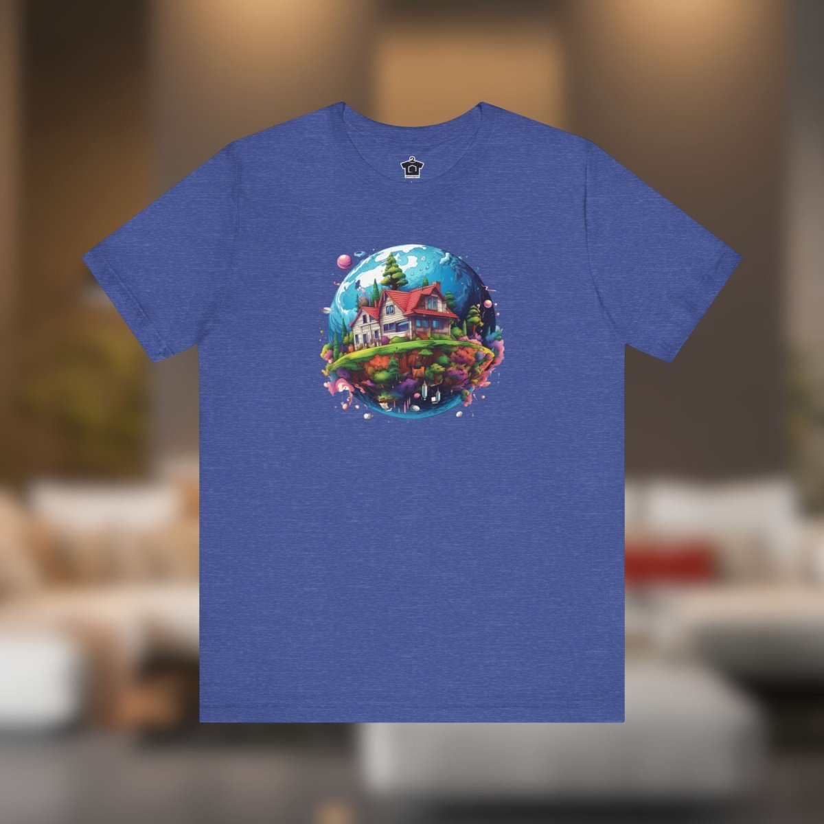 Earth Is My Home - Unisex Jersey Tee - T-Shirt | ShirtyAgents