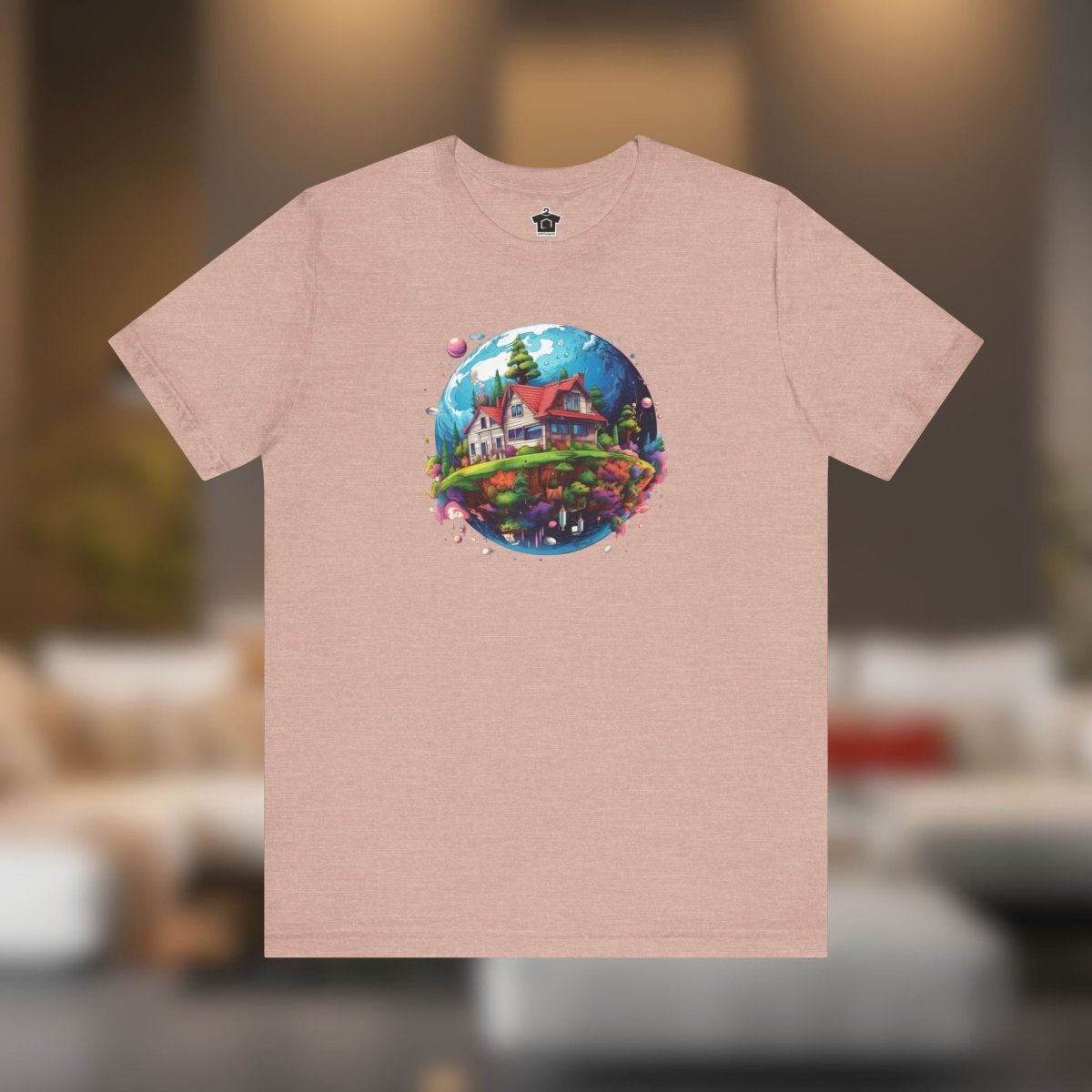 Earth Is My Home - Unisex Jersey Tee - T-Shirt | ShirtyAgents