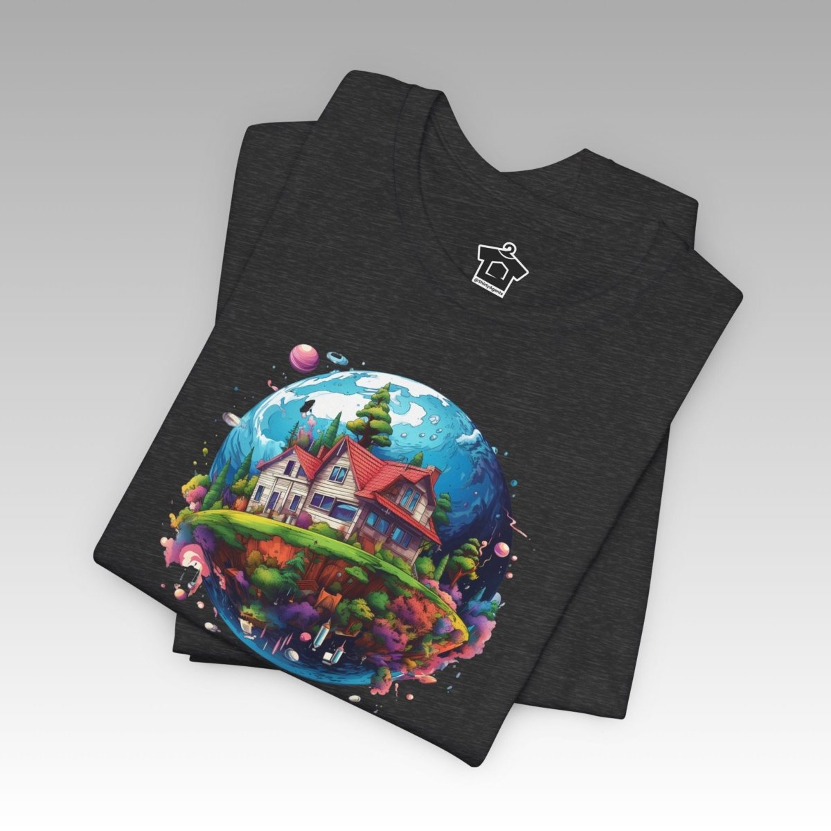 Earth Is My Home - Unisex Jersey Tee - T-Shirt | ShirtyAgents