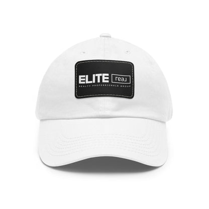 Elite Realty Professionals Hat with Leather Patch - Hats | ShirtyAgents