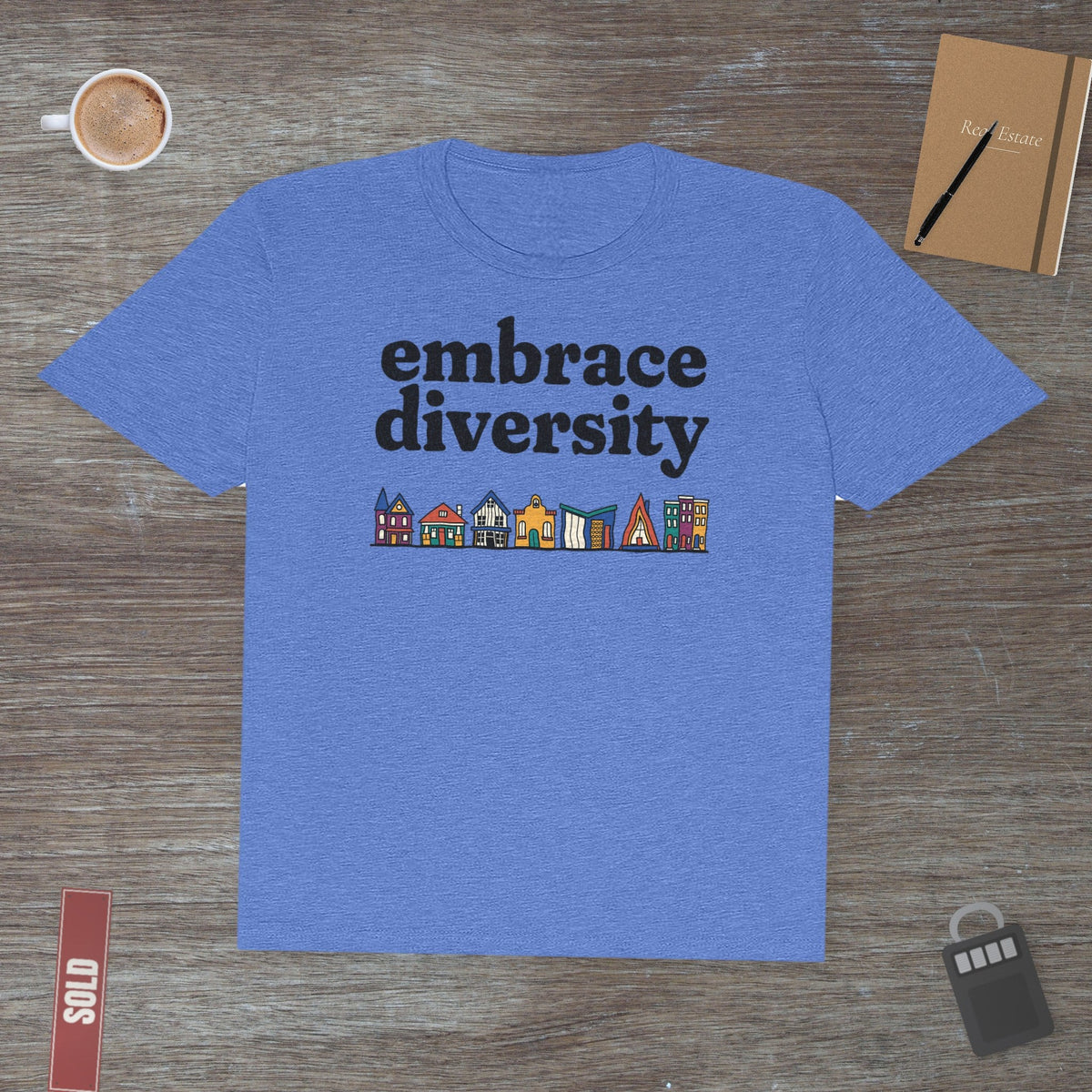 Embrace Diversity in Housing | Classic Tee - T-Shirt | ShirtyAgents