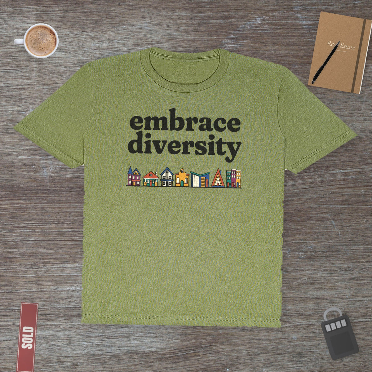 Embrace Diversity in Housing | Classic Tee - T-Shirt | ShirtyAgents