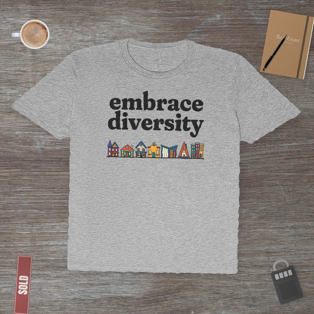 Embrace Diversity in Housing | Classic Tee - T-Shirt | ShirtyAgents