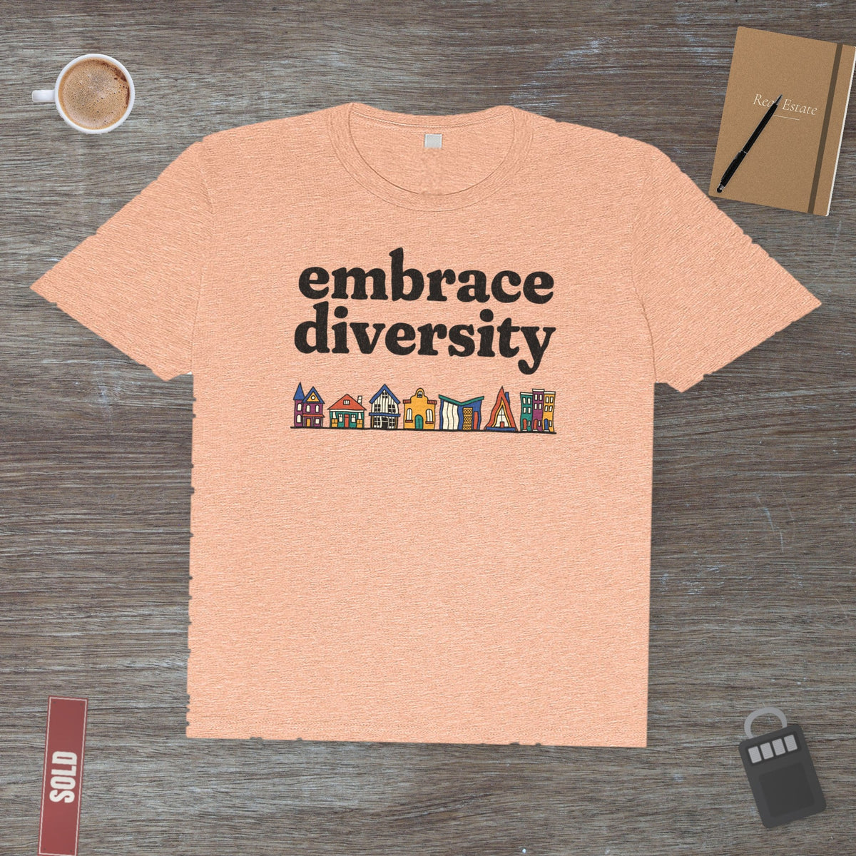 Embrace Diversity in Housing | Classic Tee - T-Shirt | ShirtyAgents