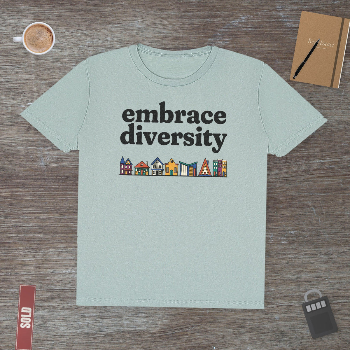 Embrace Diversity in Housing | Classic Tee - T-Shirt | ShirtyAgents