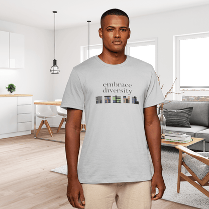 Embrace Diversity in Housing T-Shirt - T-Shirt | ShirtyAgents