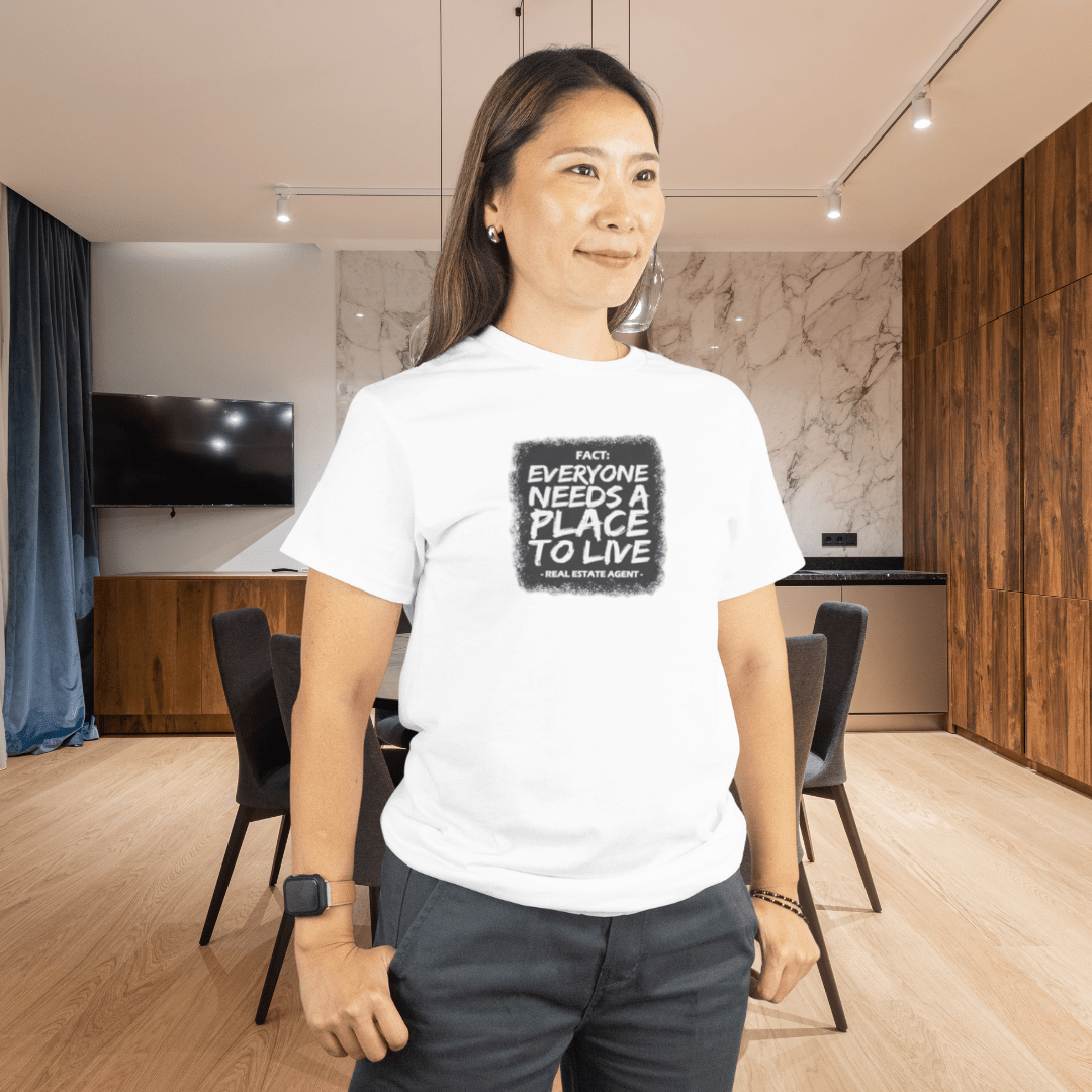 Everyone Needs a Place to Live – Unisex Jersey Tee - T-Shirt | ShirtyAgents