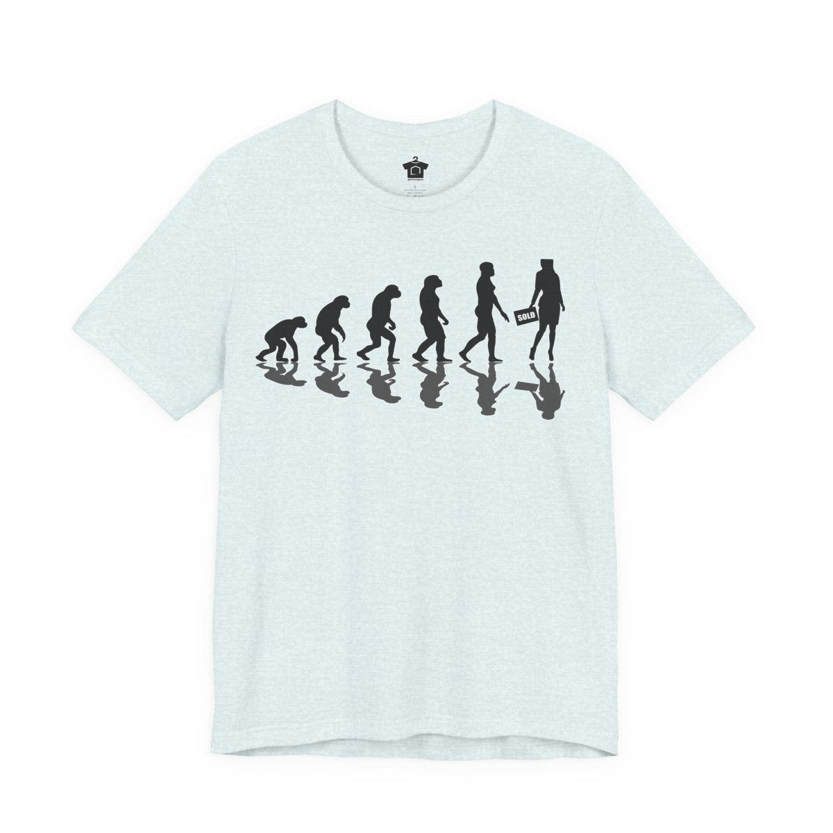Evolution of Woman (Real Estate Edition) T-Shirt - T-Shirt | ShirtyAgents