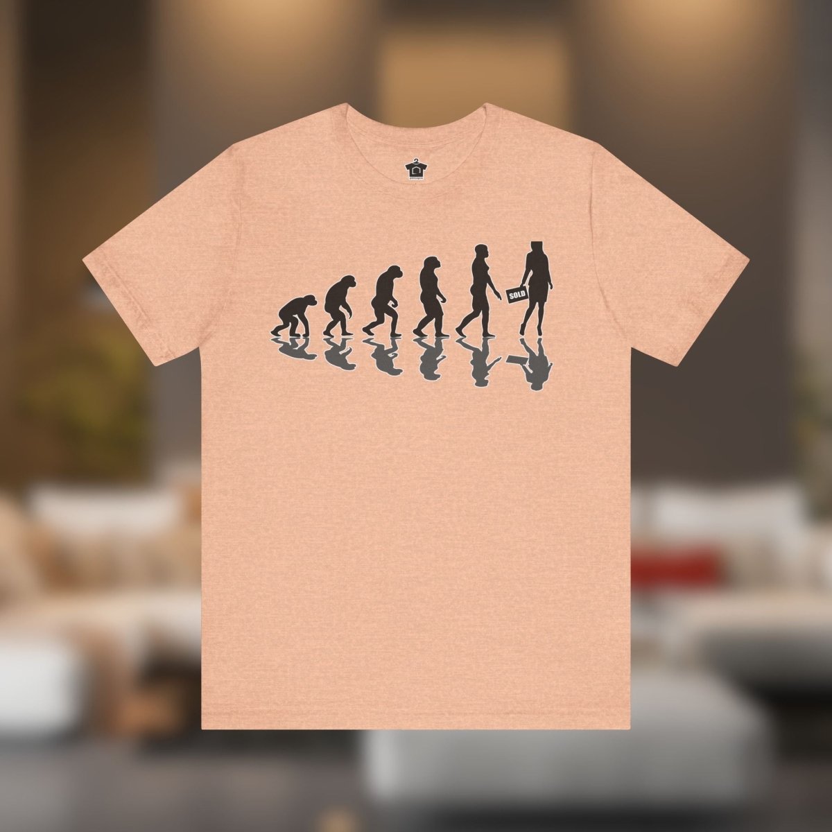 Evolution of Woman (Real Estate Edition) T-Shirt - T-Shirt | ShirtyAgents