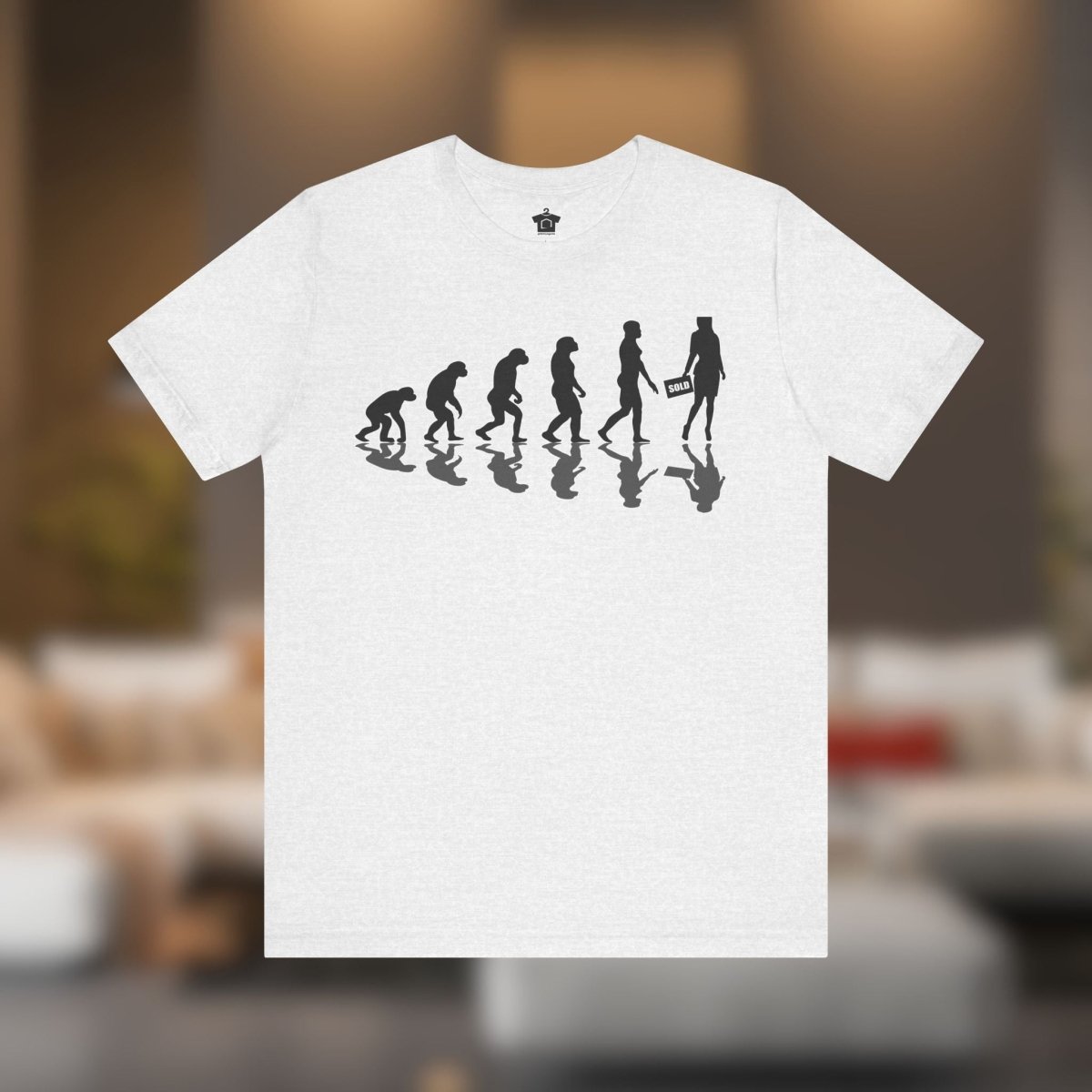 Evolution of Woman (Real Estate Edition) T-Shirt - T-Shirt | ShirtyAgents