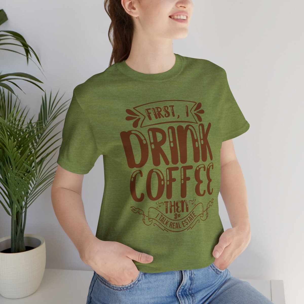 First I Drink Coffee - T-Shirt | ShirtyAgents