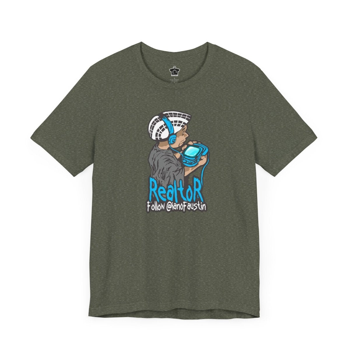 Follow The Realtor | @ianofAustin - T-Shirt | ShirtyAgents