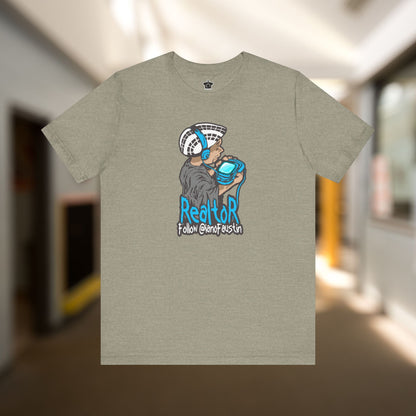 Follow The Realtor | @ianofAustin - T-Shirt | ShirtyAgents