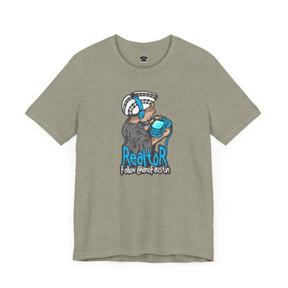 Follow The Realtor | @ianofAustin - T-Shirt | ShirtyAgents