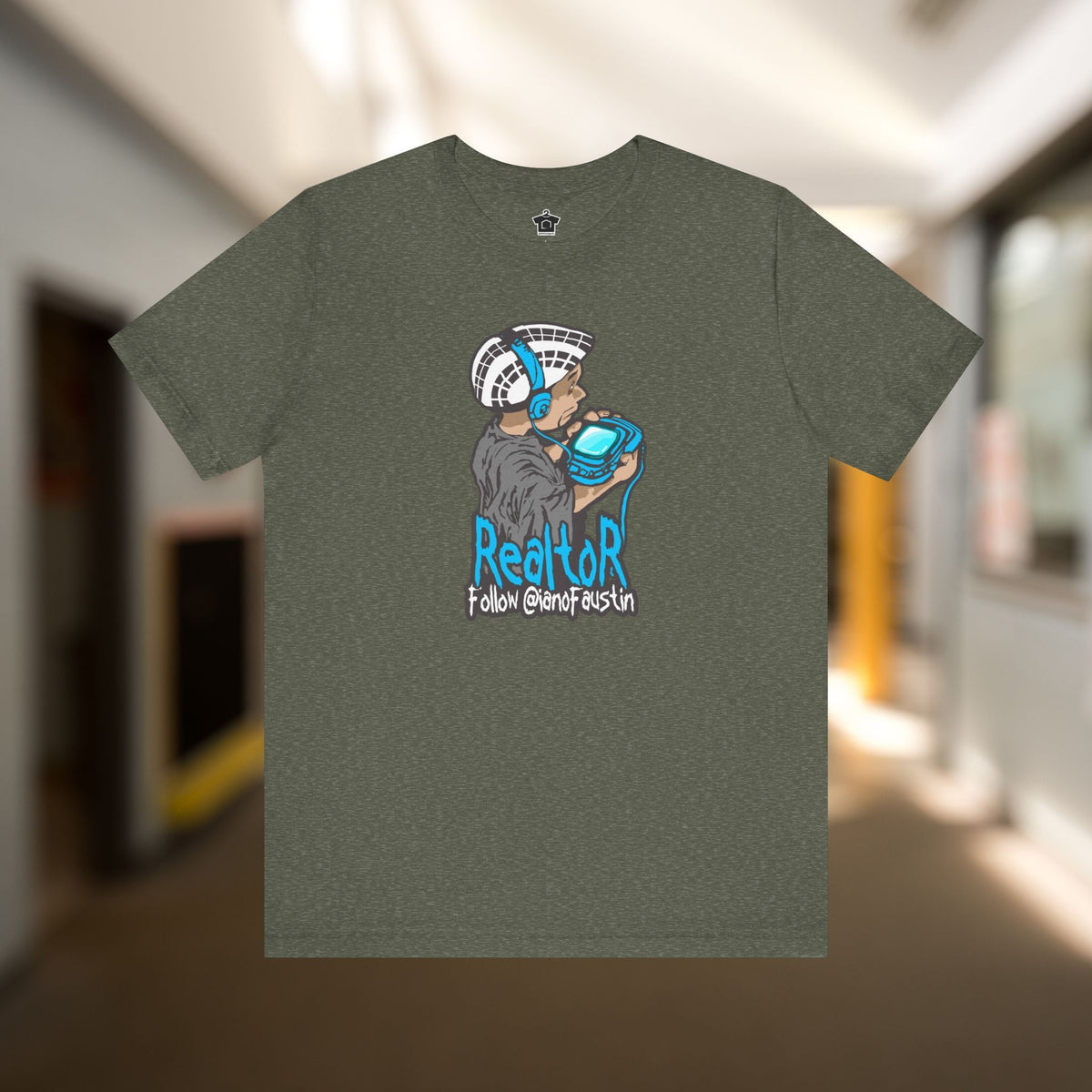 Follow The Realtor | @ianofAustin - T-Shirt | ShirtyAgents