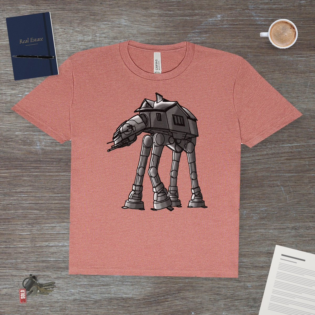 Galactic Mobile Home | Classic Tee - T-Shirt | ShirtyAgents