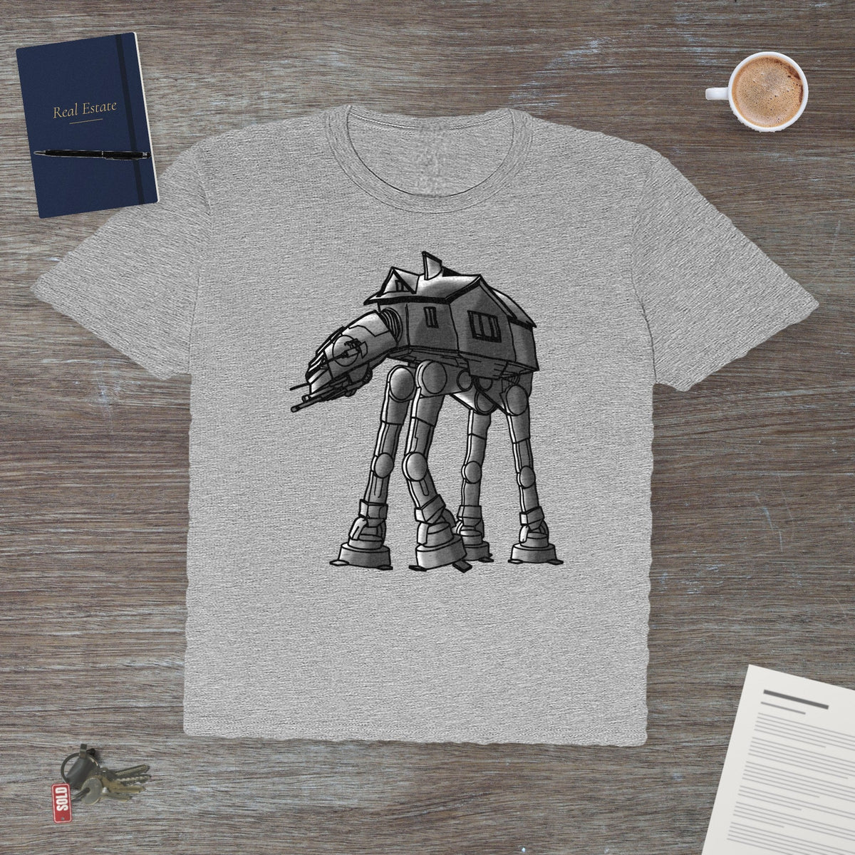 Galactic Mobile Home | Classic Tee - T-Shirt | ShirtyAgents