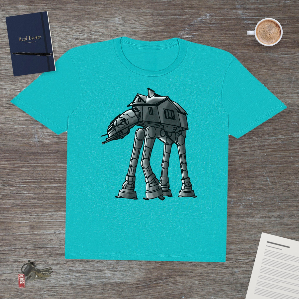 Galactic Mobile Home | Classic Tee - T-Shirt | ShirtyAgents