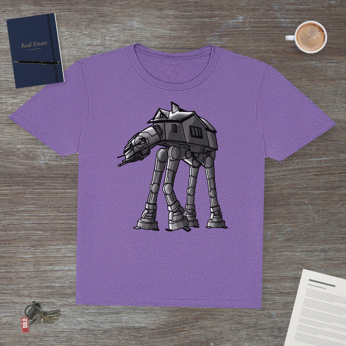 Galactic Mobile Home | Classic Tee - T-Shirt | ShirtyAgents