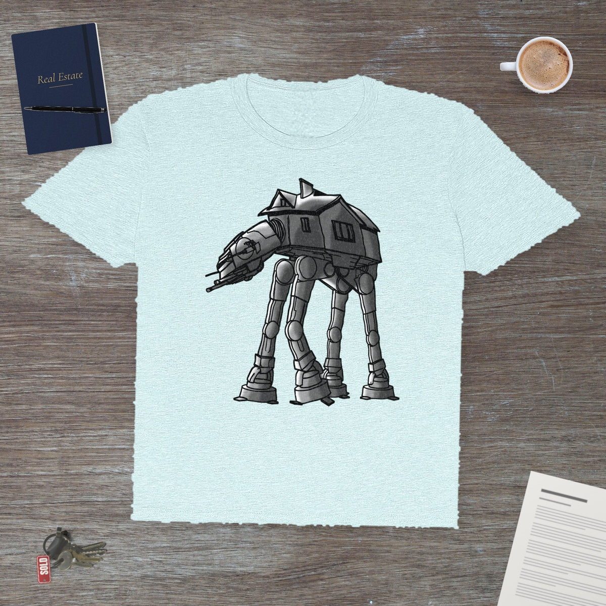 Galactic Mobile Home | Classic Tee - T-Shirt | ShirtyAgents