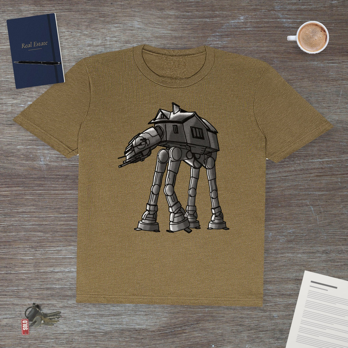 Galactic Mobile Home | Classic Tee - T-Shirt | ShirtyAgents