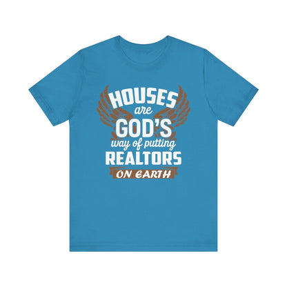 God Delivered Realtors - T-Shirt | ShirtyAgents