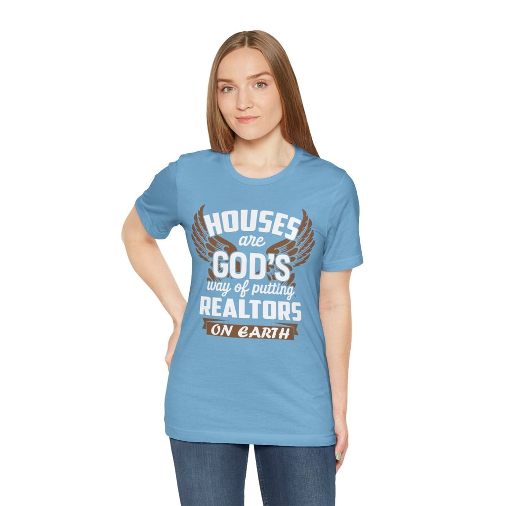 God Delivered Realtors - T-Shirt | ShirtyAgents