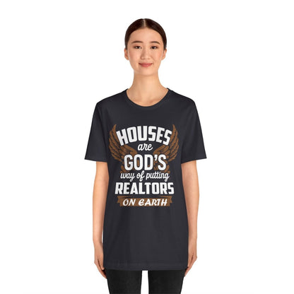 God Delivered Realtors - T-Shirt | ShirtyAgents