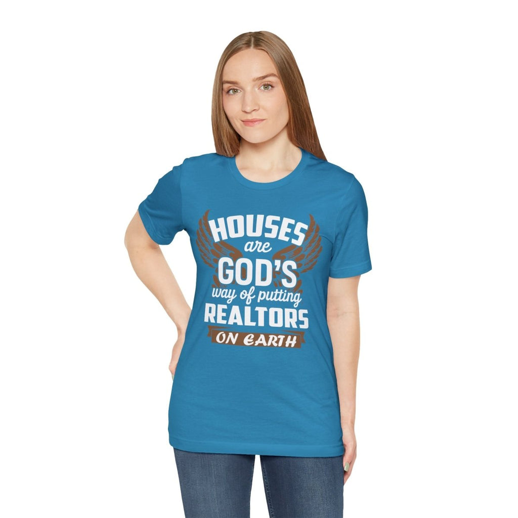 God Delivered Realtors - T-Shirt | ShirtyAgents