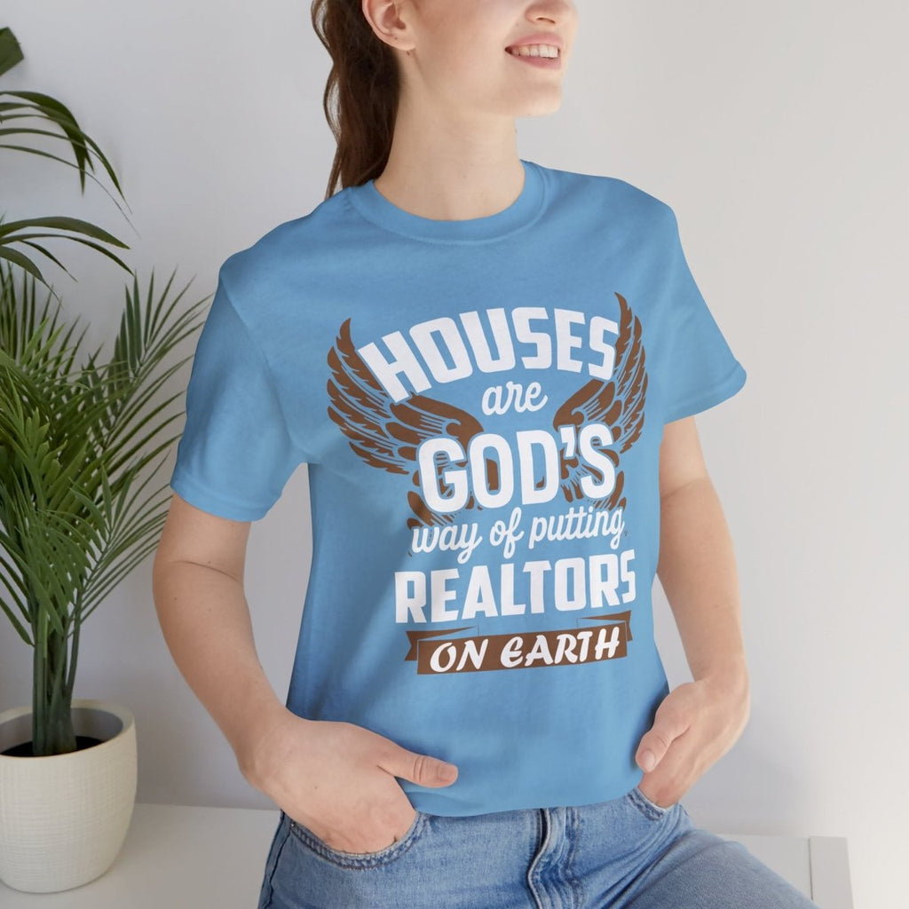 God Delivered Realtors - T-Shirt | ShirtyAgents