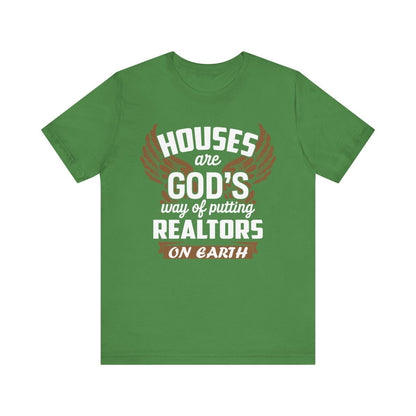 God Delivered Realtors - T-Shirt | ShirtyAgents
