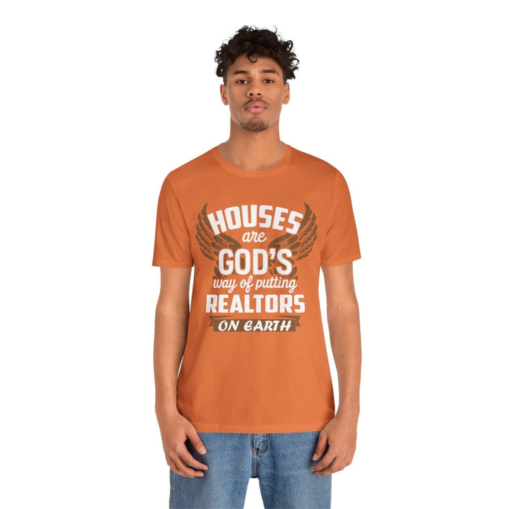 God Delivered Realtors - T-Shirt | ShirtyAgents