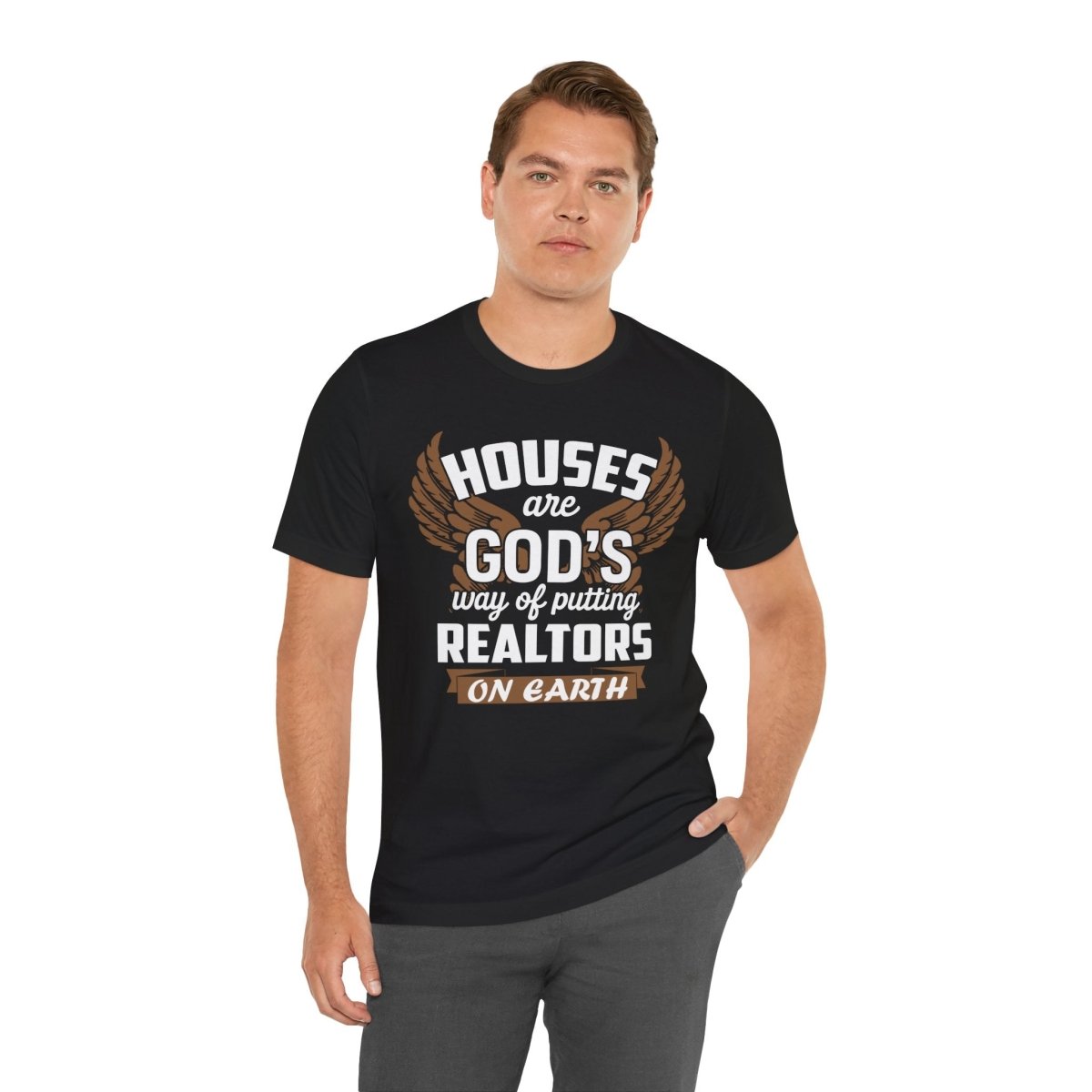God Delivered Realtors - T-Shirt | ShirtyAgents