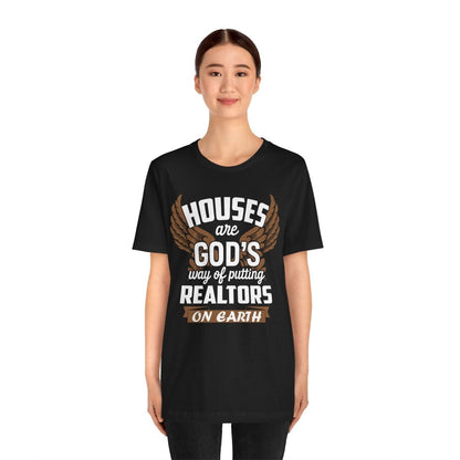 God Delivered Realtors - T-Shirt | ShirtyAgents