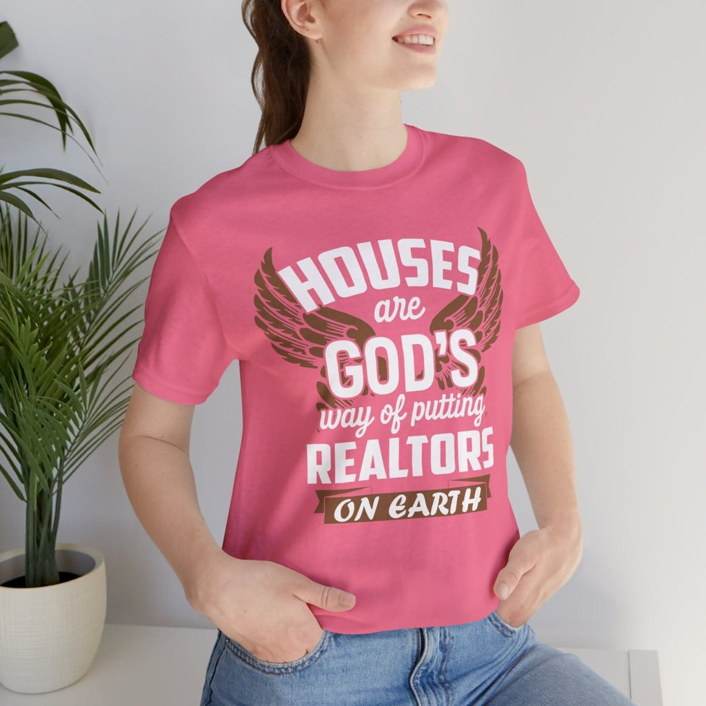 God Delivered Realtors - T-Shirt | ShirtyAgents