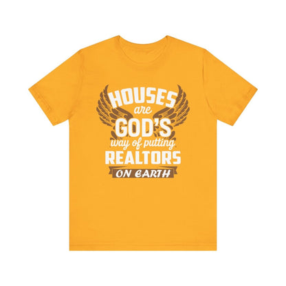 God Delivered Realtors - T-Shirt | ShirtyAgents