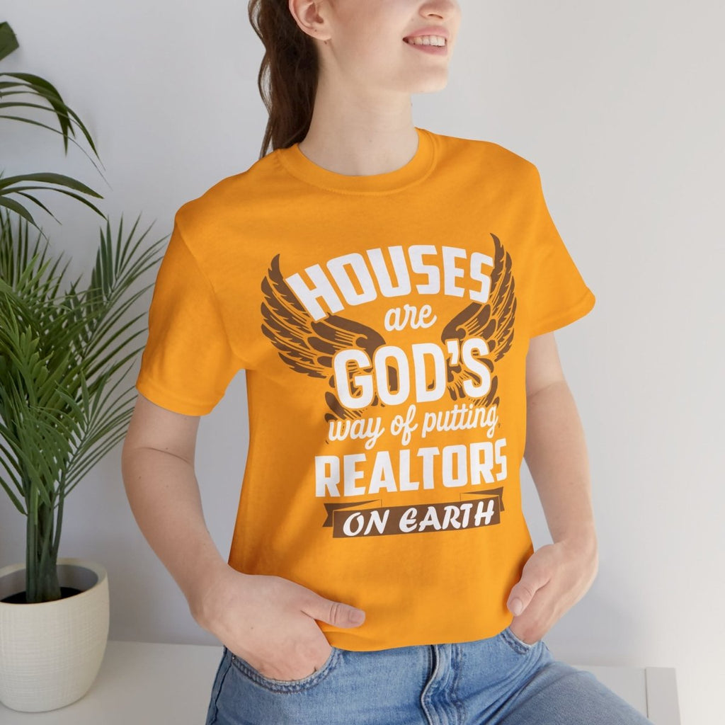 God Delivered Realtors - T-Shirt | ShirtyAgents