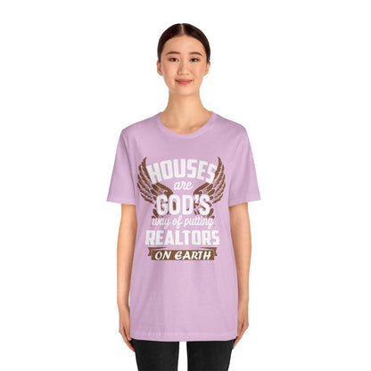 God Delivered Realtors - T-Shirt | ShirtyAgents